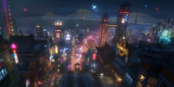 Sanfransokyo in Big Hero 6
