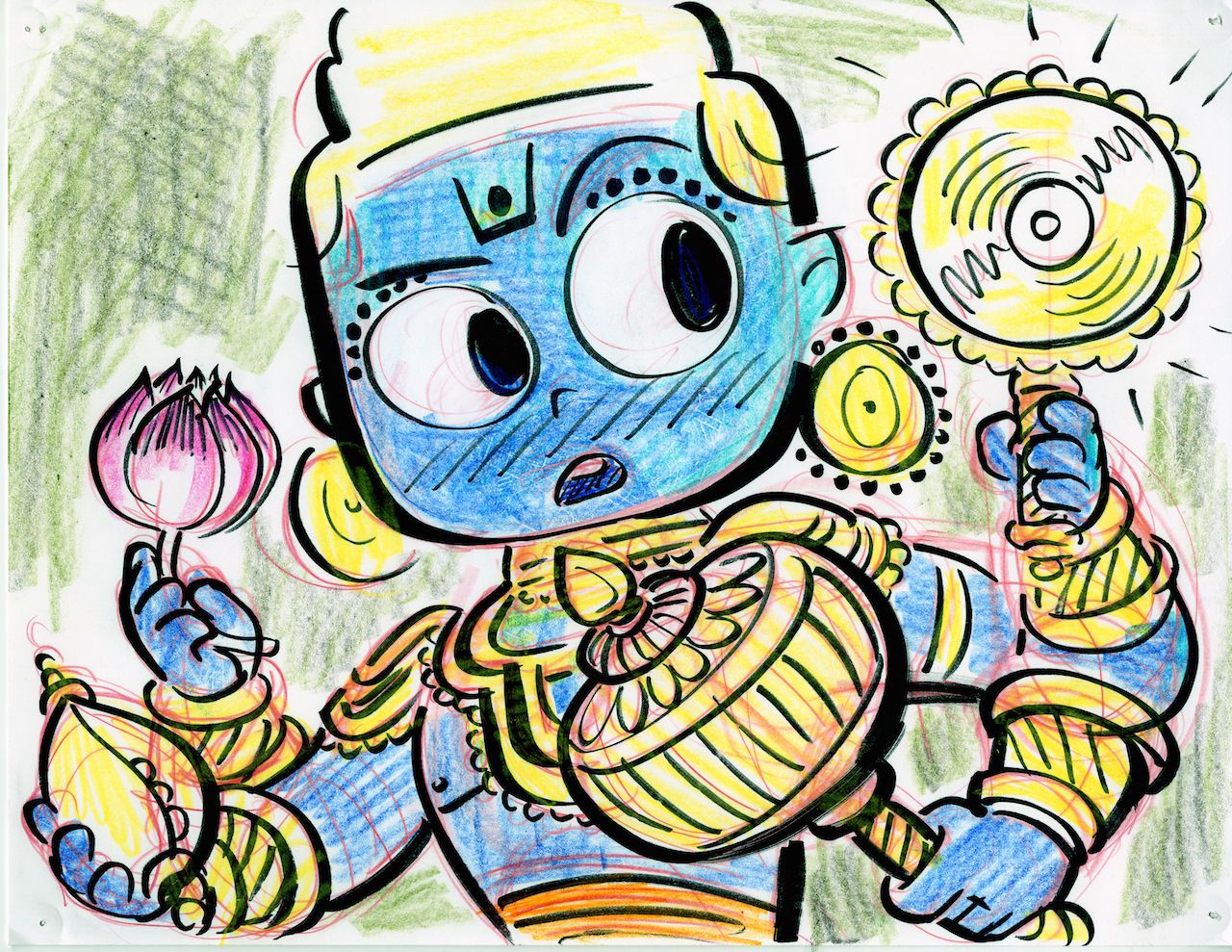 Sanjay&rsquo;s Super Team Concept Art