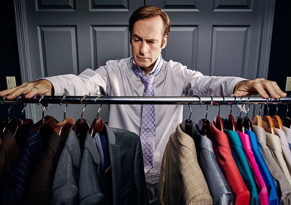 Saul choosing suits