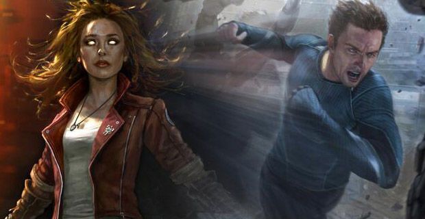 The Avengers 2 - Scarlet Witch and Quicksilver Interview Elizabeth Olsen and Aaron Taylor Johnson