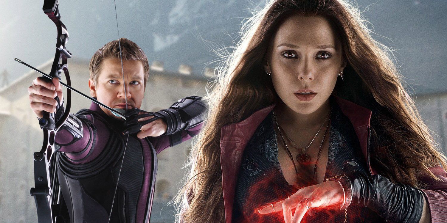 Captain America: Civil War Set Interview: Elizabeth Olsen & Jeremy Renner