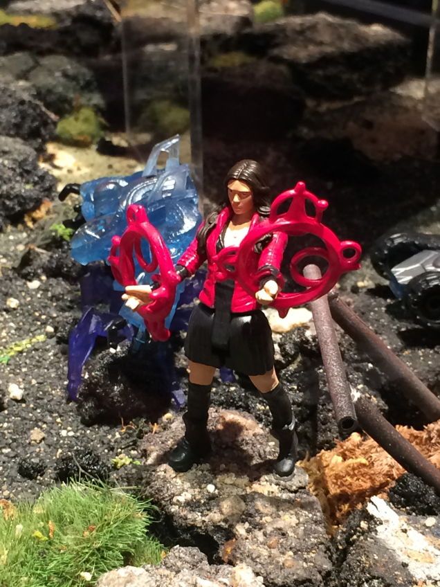 Scarlet Witch at Toy Fair 2015 Avengers 2