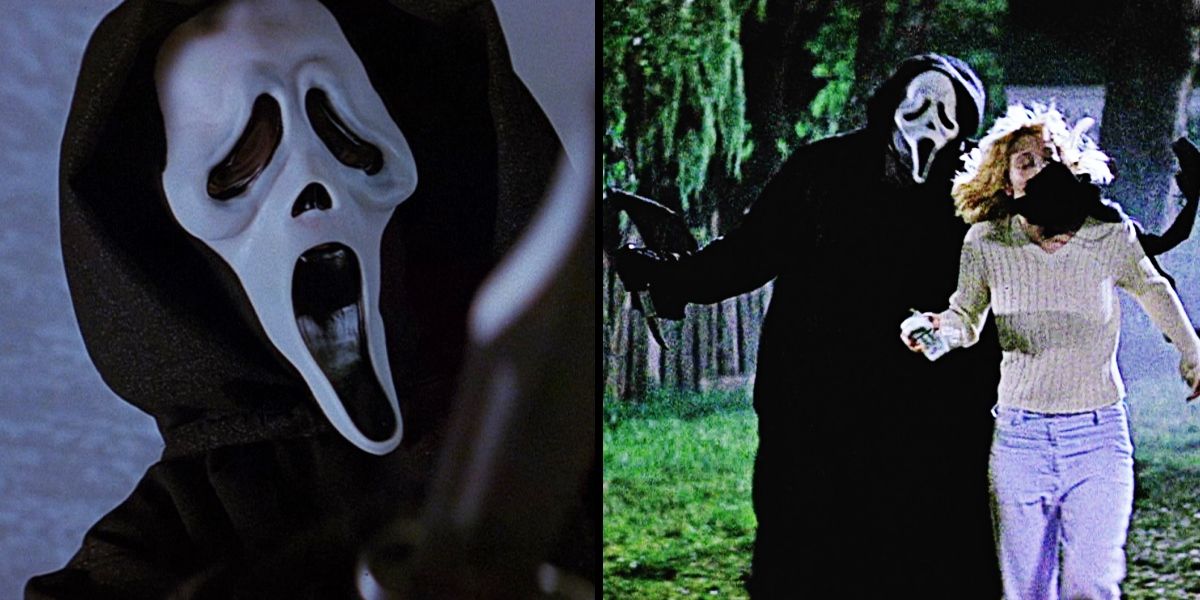Scream Movie Mask Origin Different Scene