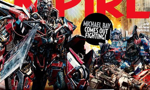 Transformers 3 Empire Cover With Sentinel Prime