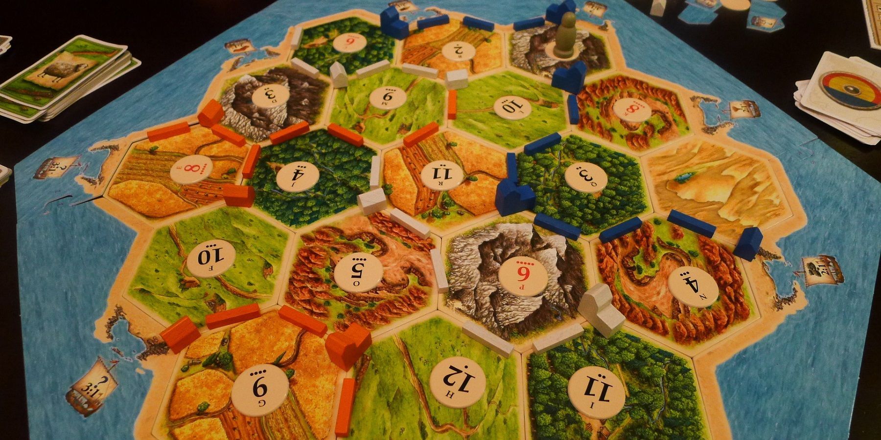 Settlers of Catan Board Game Play Set