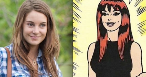 Shailene Woodley Could Play Mary Jane Watson in Amazing Spider Man 2