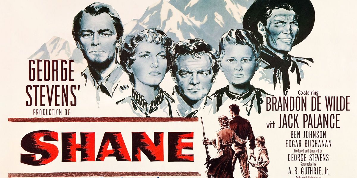 Shane poster 1953
