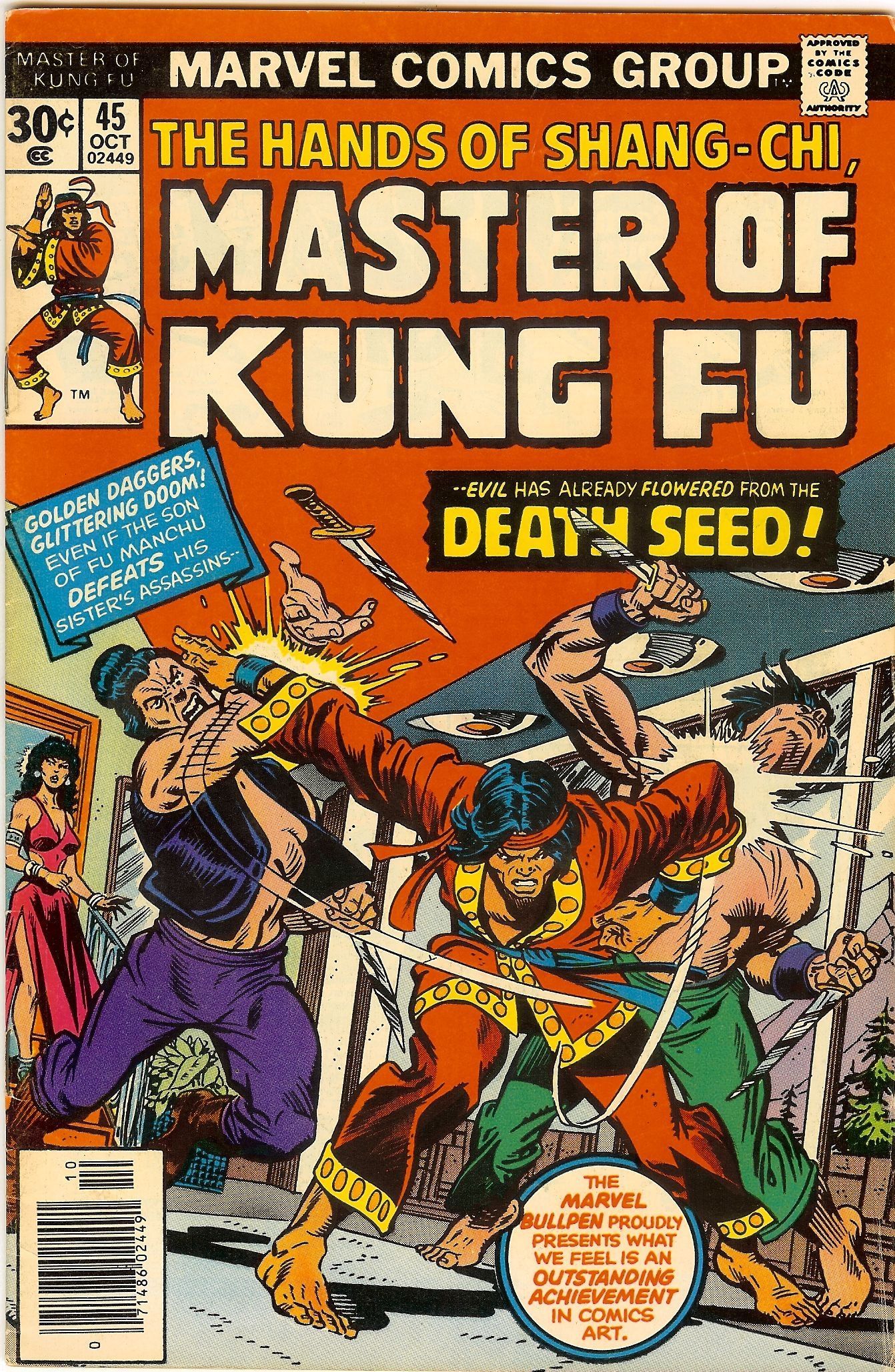 Shang-Chi, Master of Kung Fu 45 - Marvel Comics