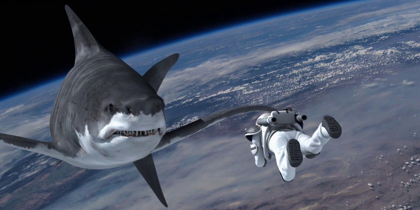 Sharknado 3 Oh Hell No! outer space flying