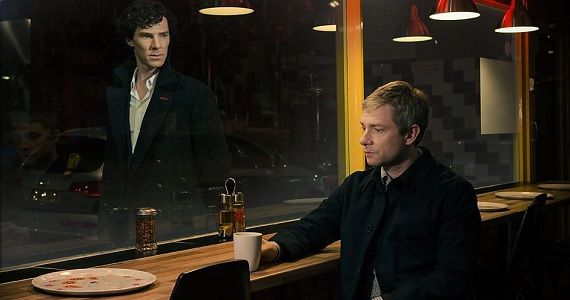 Sherlock Season 3 restaurant promo image