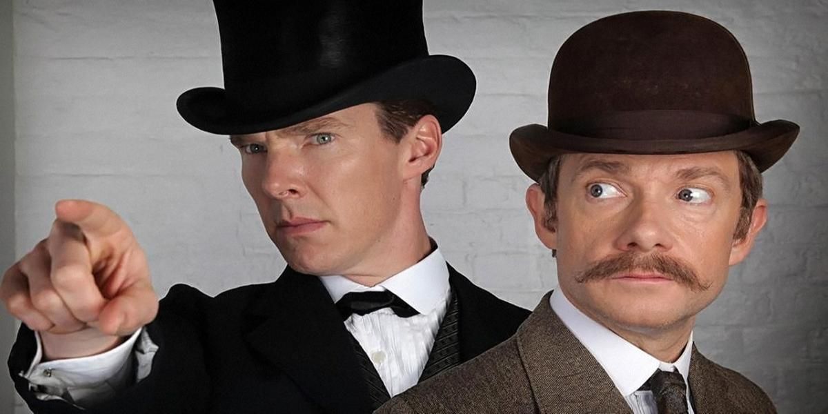Sherlock Christmas Special Starring Benedict Cumberbatch and Martin Freeman