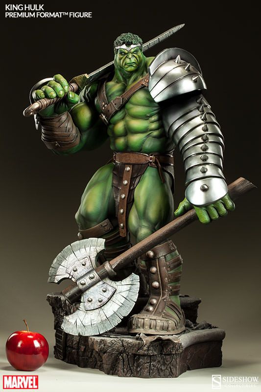 Sideshow Collectibles King Hulk Premium Format Figure Size Comparison