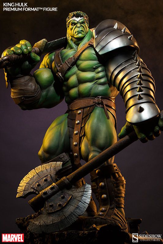 King Hulk With Axe - Sideshow Collectibles
