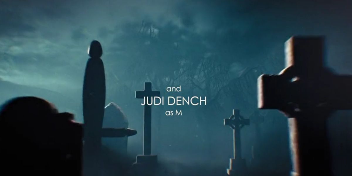 Skyfall Judi Dench Credit Grave Clue