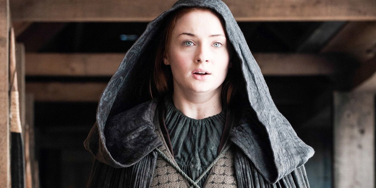 Sophie Turner as Sansa in Game of Thrones Season 5 Finale