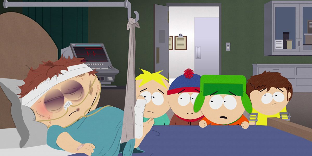 South Park season 19 premiere Cartman in hospital