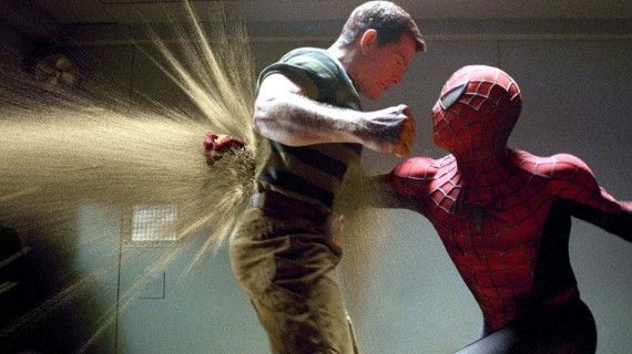 Spider-Man 3 - The Sandman (Thomas Haden Church) & Spider-Man (Tobey Maguire)