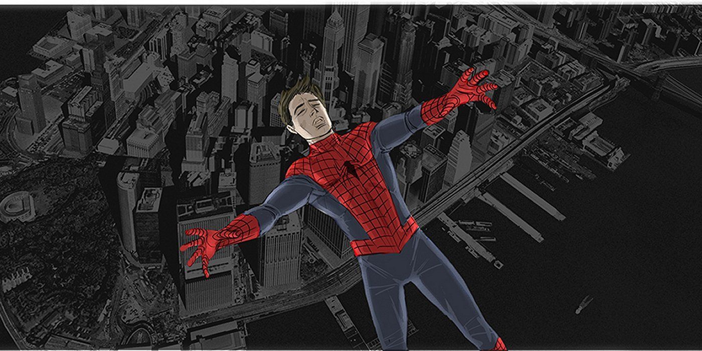Concept art for Sam Raimi's Spider-Man 4