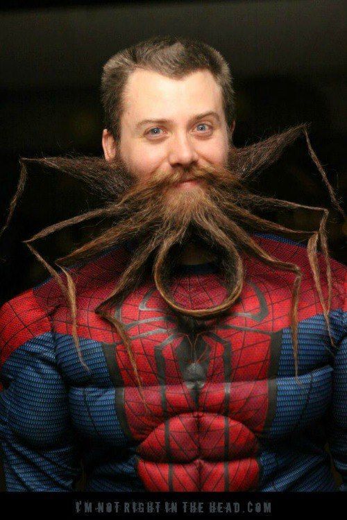 Spider-Man Beard