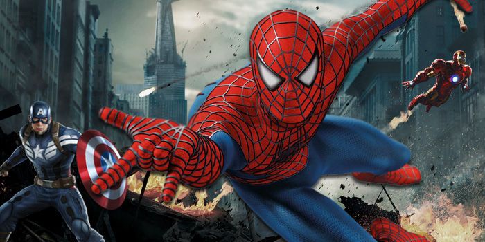 Spider-Man, Captain America & Iron Man - Avengers: Battle of New York