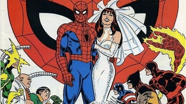 Spider-Man Mary Jane Wedding