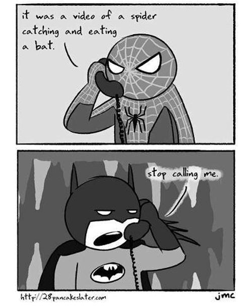 Spider-Man and Bats Part 2