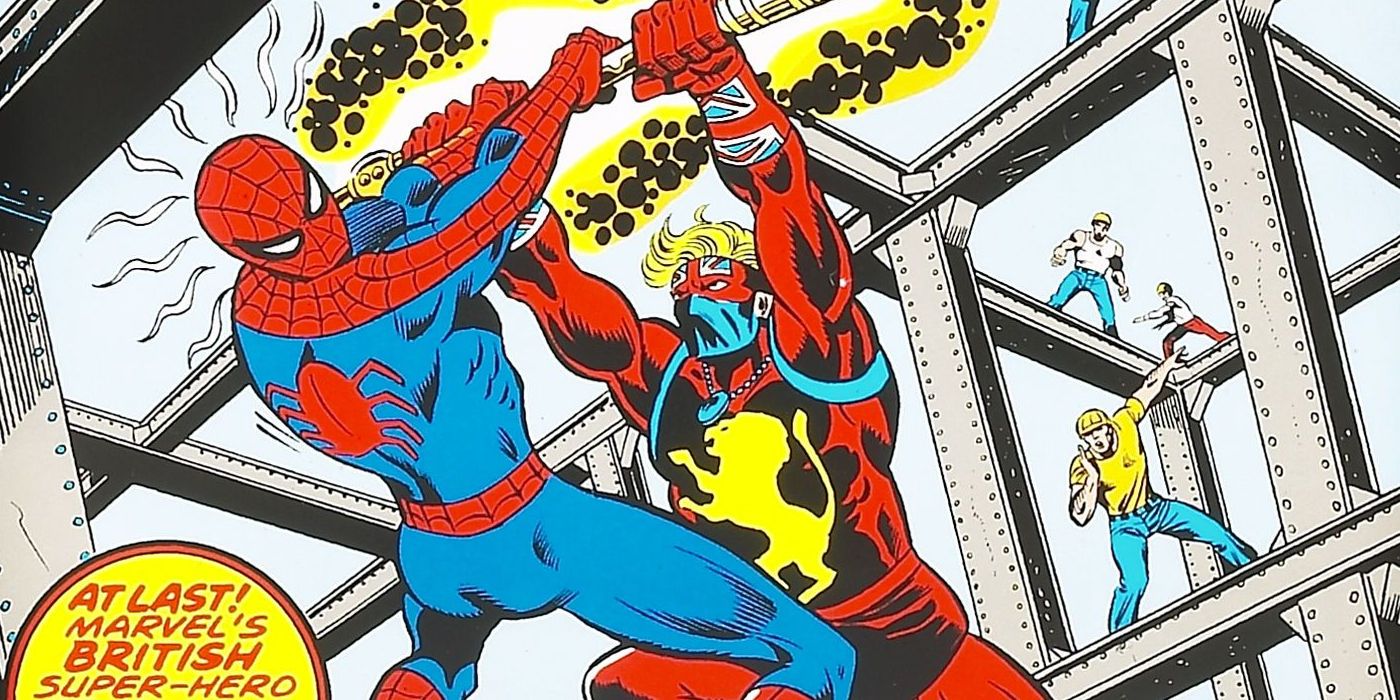 Spider-Man and Captain Britain