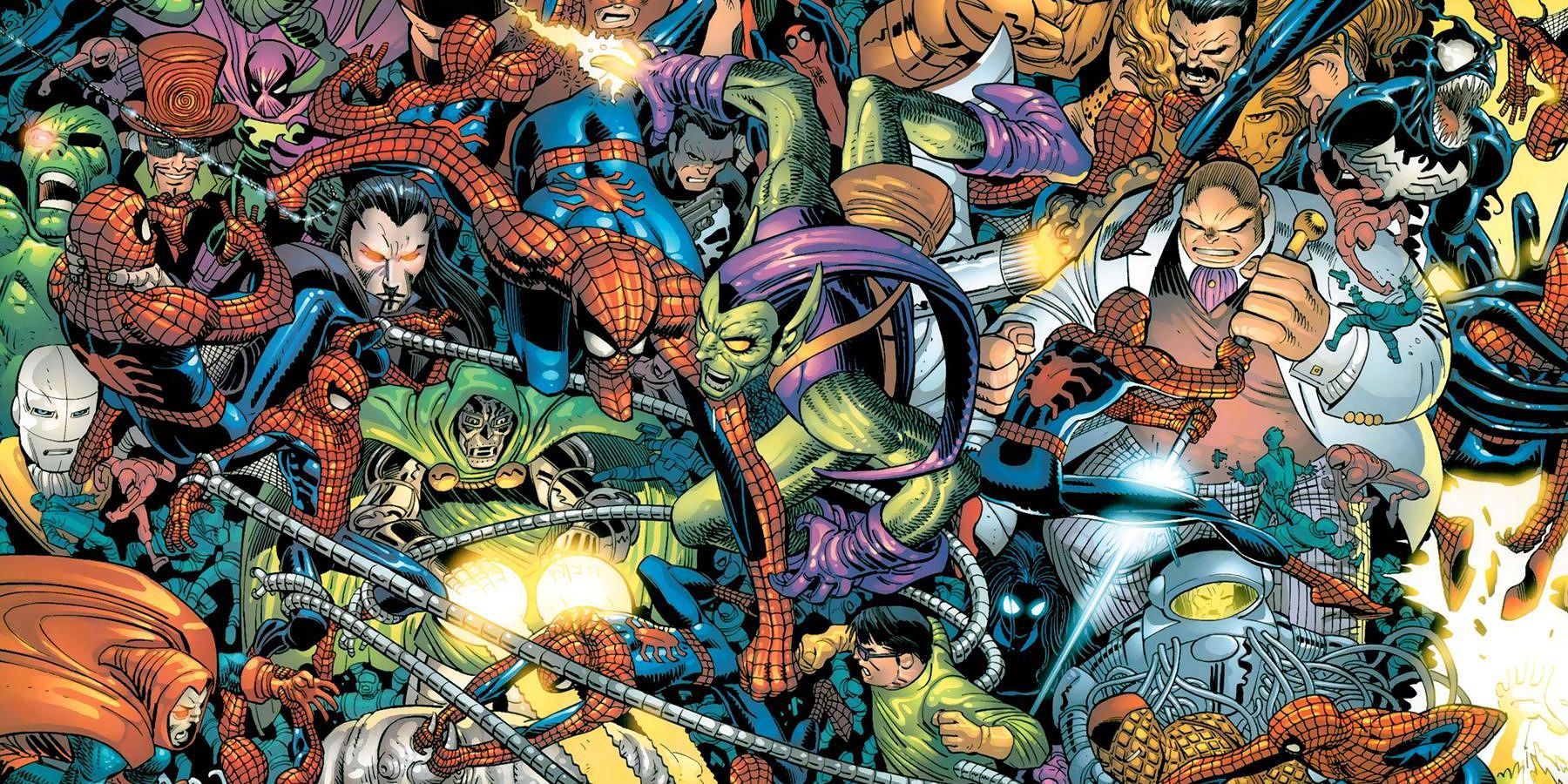 Spider-Man and his many villains