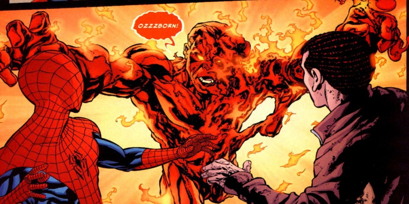 Spider-Man villain Molten Man