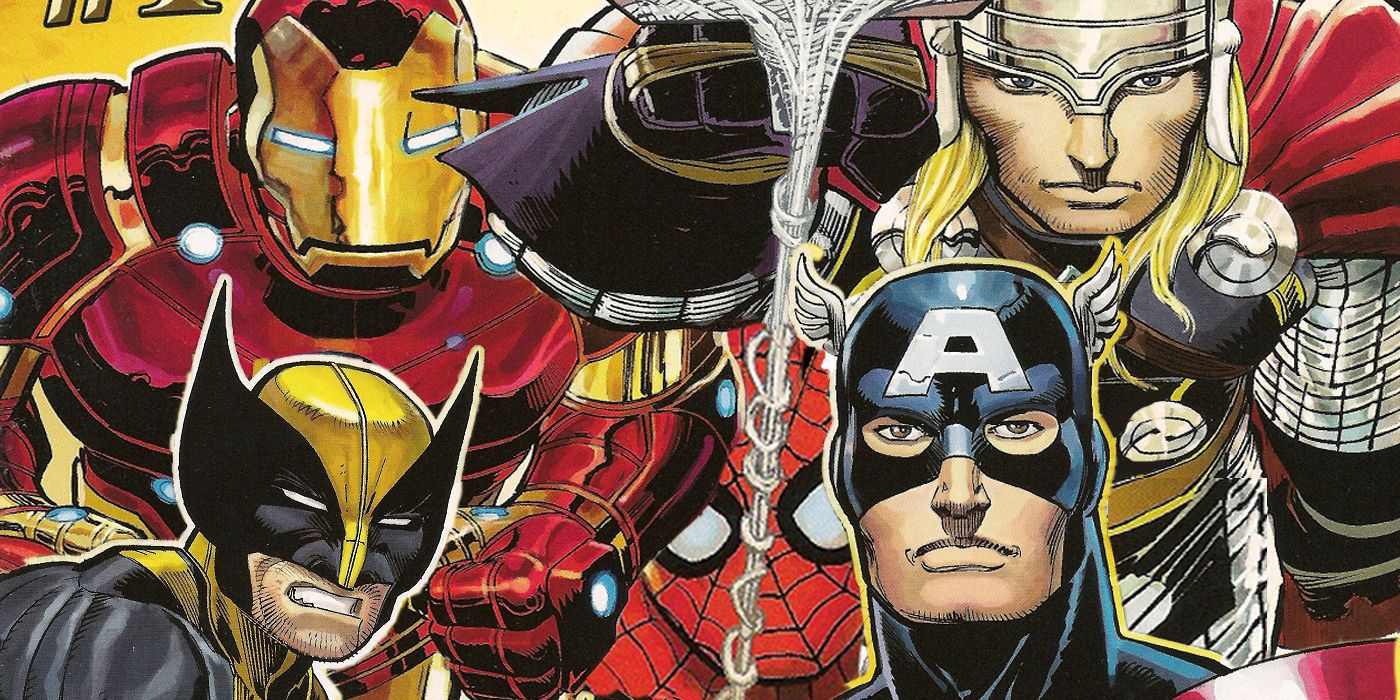 Spider-Man, The New Avengers, and Wolverine