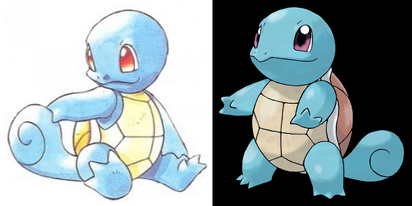 Squirtle Different Colors
