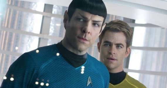 Star Trek Into Darkness Captain Kirk Commander Spock
