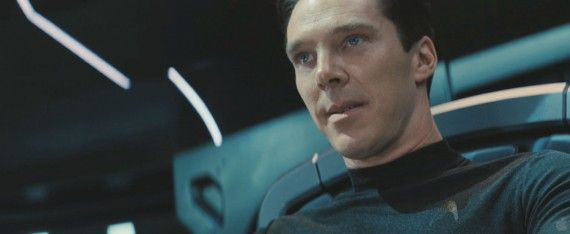 Star Trek Into Darkness Screenshot Benedict Cumberbatch Captains Chair