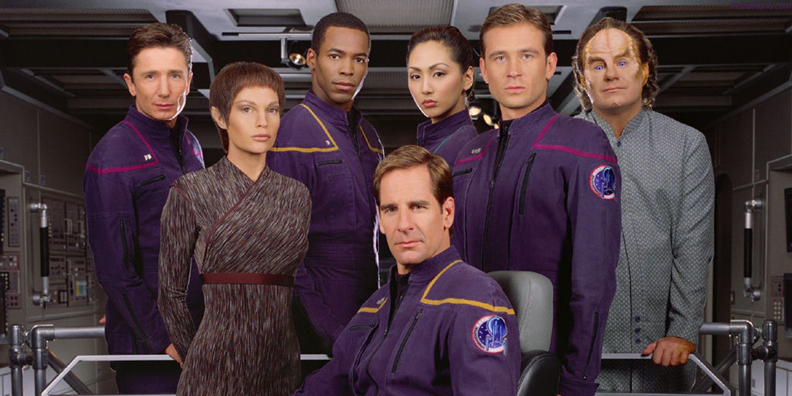 The crew of the NX-01 Enterprise