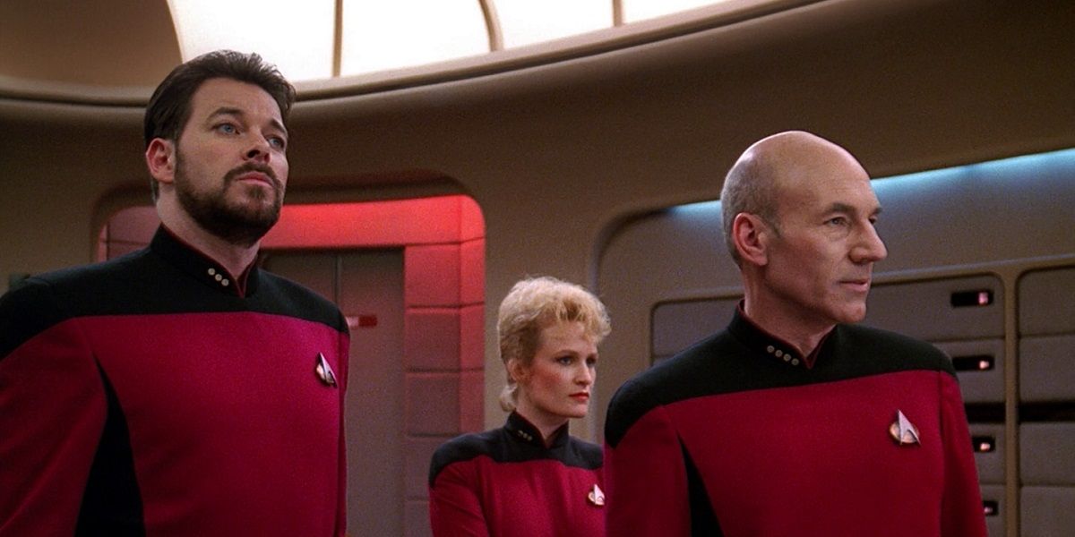 Star Trek TNG - Stewart and Frakes