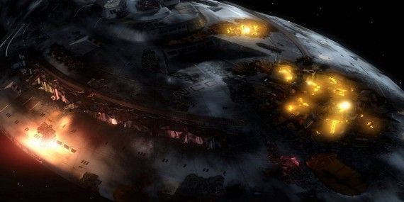 Voyager sustains damage during the &quot;Year of Hell&quot;
