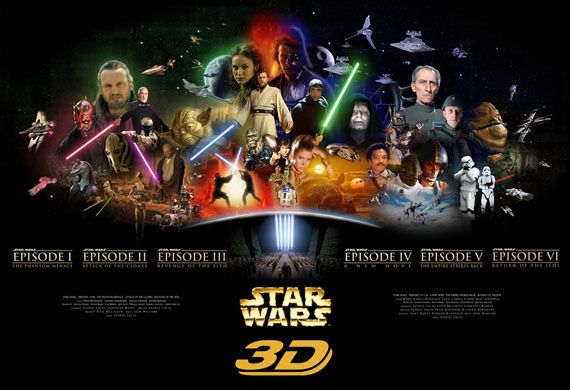 Star Wars 3D re-release