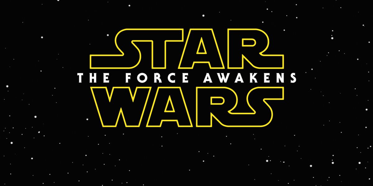 Star Wars 7 Force Awakens title card