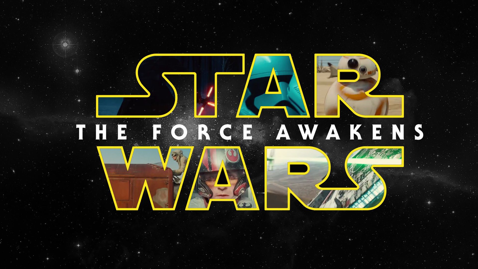 Star Wars 7 Logo Wallpaper
