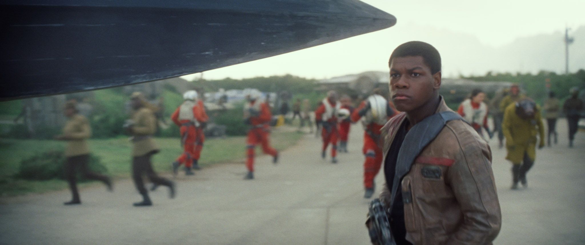 Star Wars 7 Trailer #3 - Finn on Resistance Base