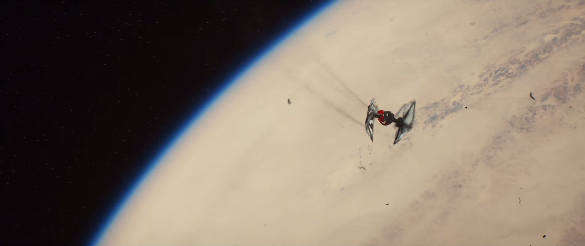 Star Wars 7 Trailer #3 - Finn Tie Fighter Crash