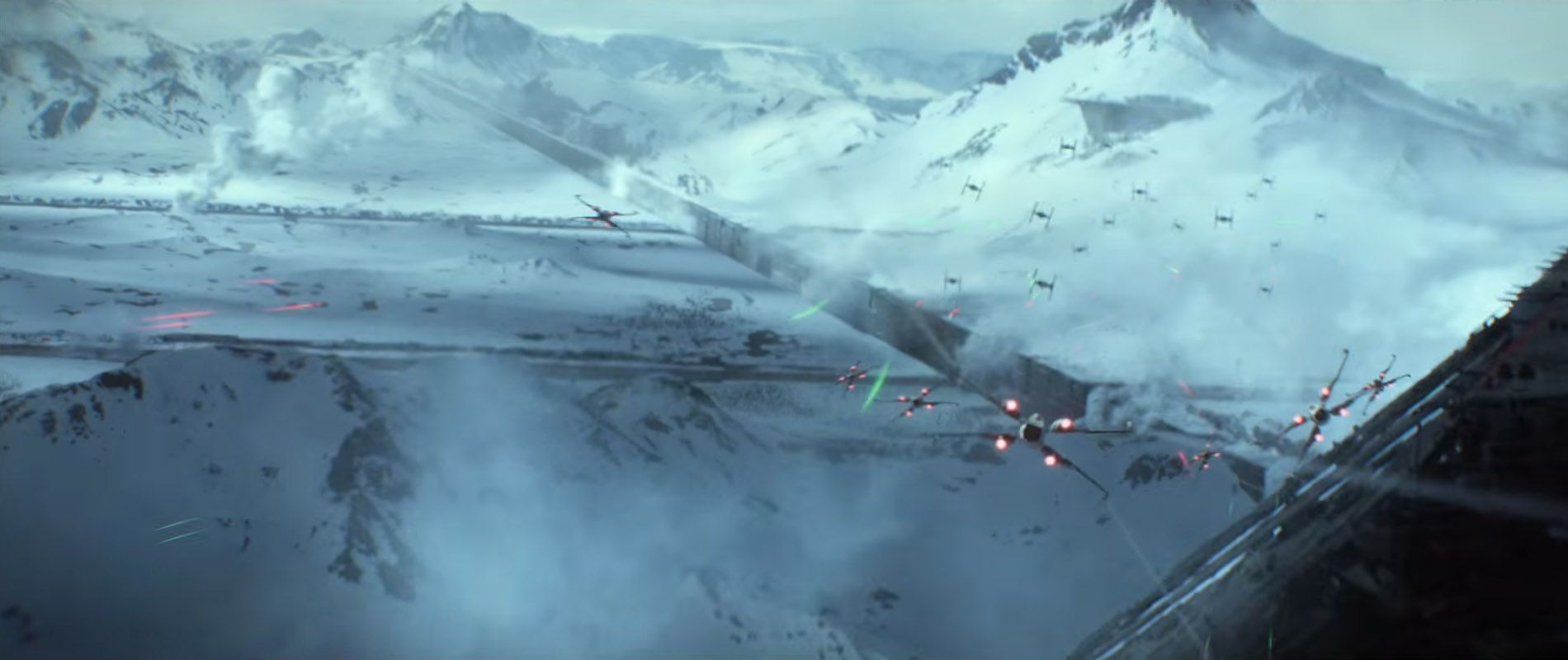 Star Wars 7 Trailer #3 - Starkiller Ice Planet