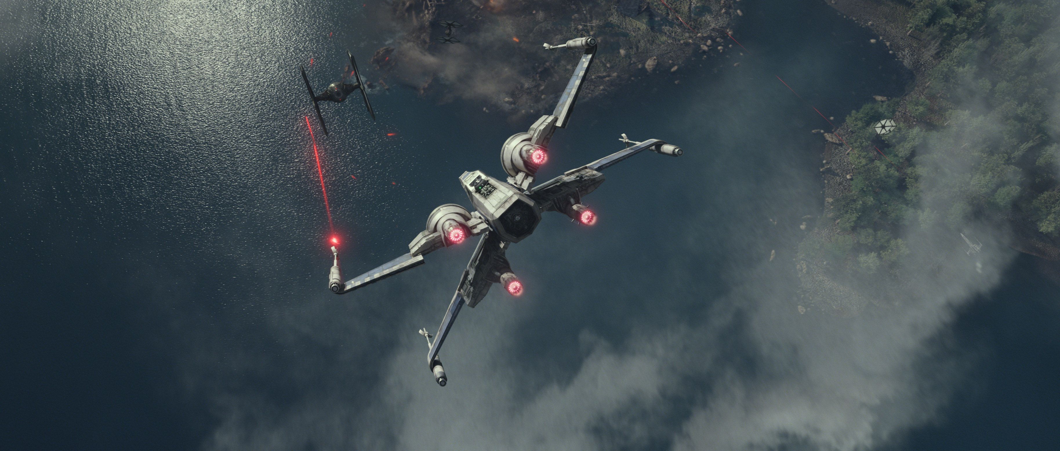 Star Wars 7 Trailer #3 - X-Wing vs Tie Fighters