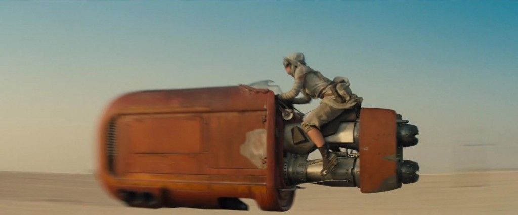 Star Wars 7 Trailer Photo - Tatooine Speeder