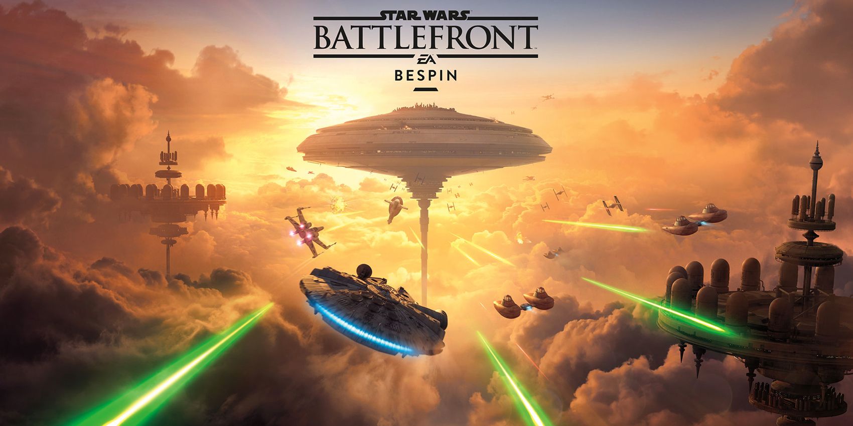 Star Wars Battlefront Bespin map