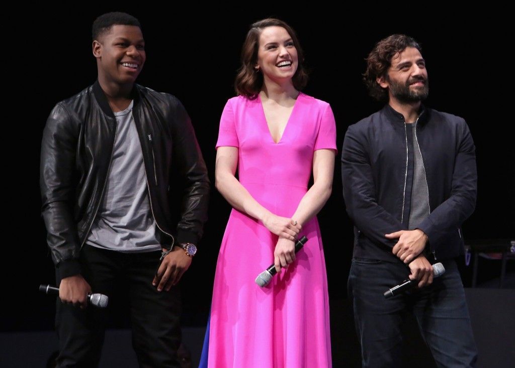 Star Wars Celebration 2015 - John Boyega, Daisy Ridley and Oscar Isaac