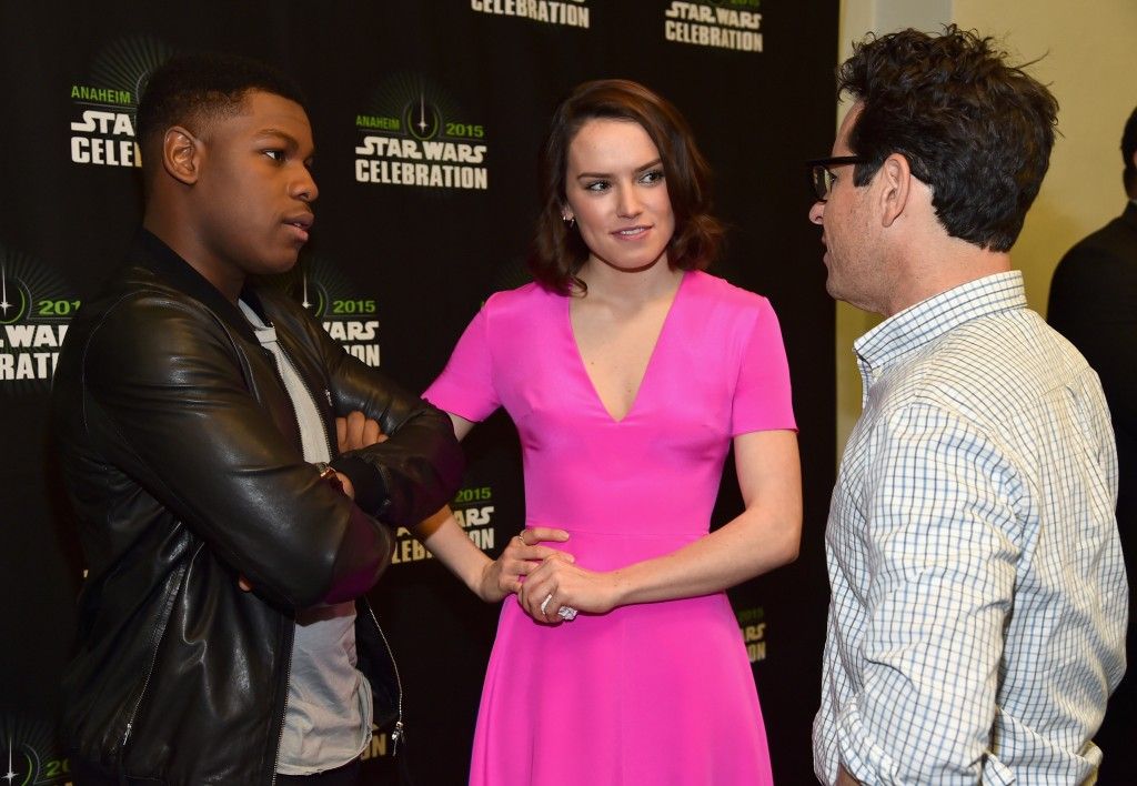 Star Wars Celebration 2015 - John Boyega, Daisy Ridley and JJ Abrams