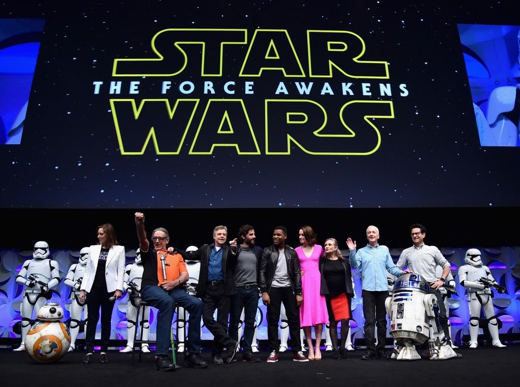 The Force Awakens panel at Star Wars Celebration 2015.