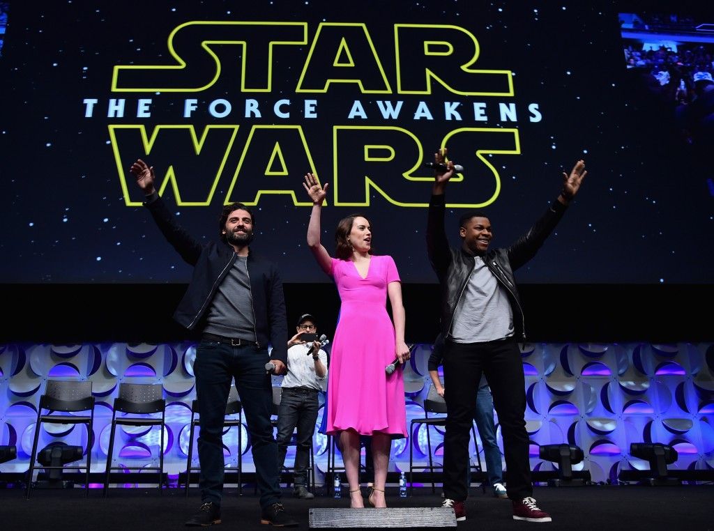 Star Wars Celebration 2015 - Oscar Isaac, Daisy Ridley, John Boyega