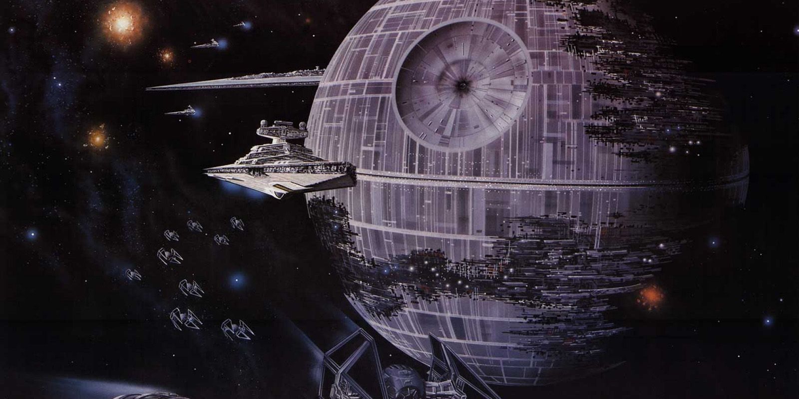 Star Wars: Return of the Jedi Death Star Art